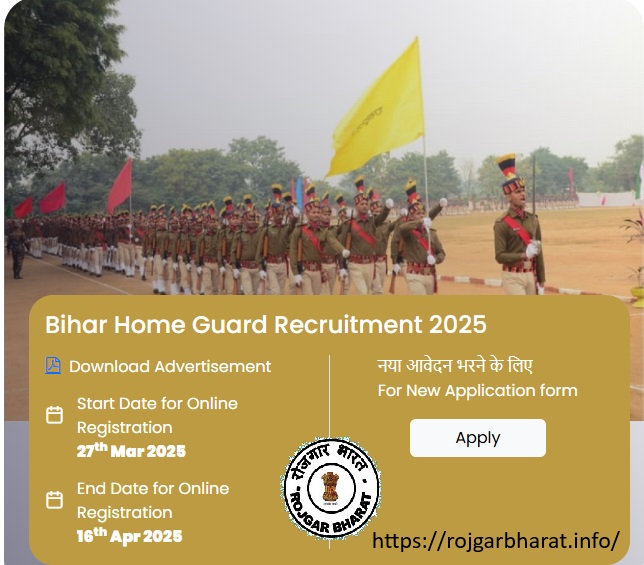 Bihar Police Home Guard Recruitment 2025